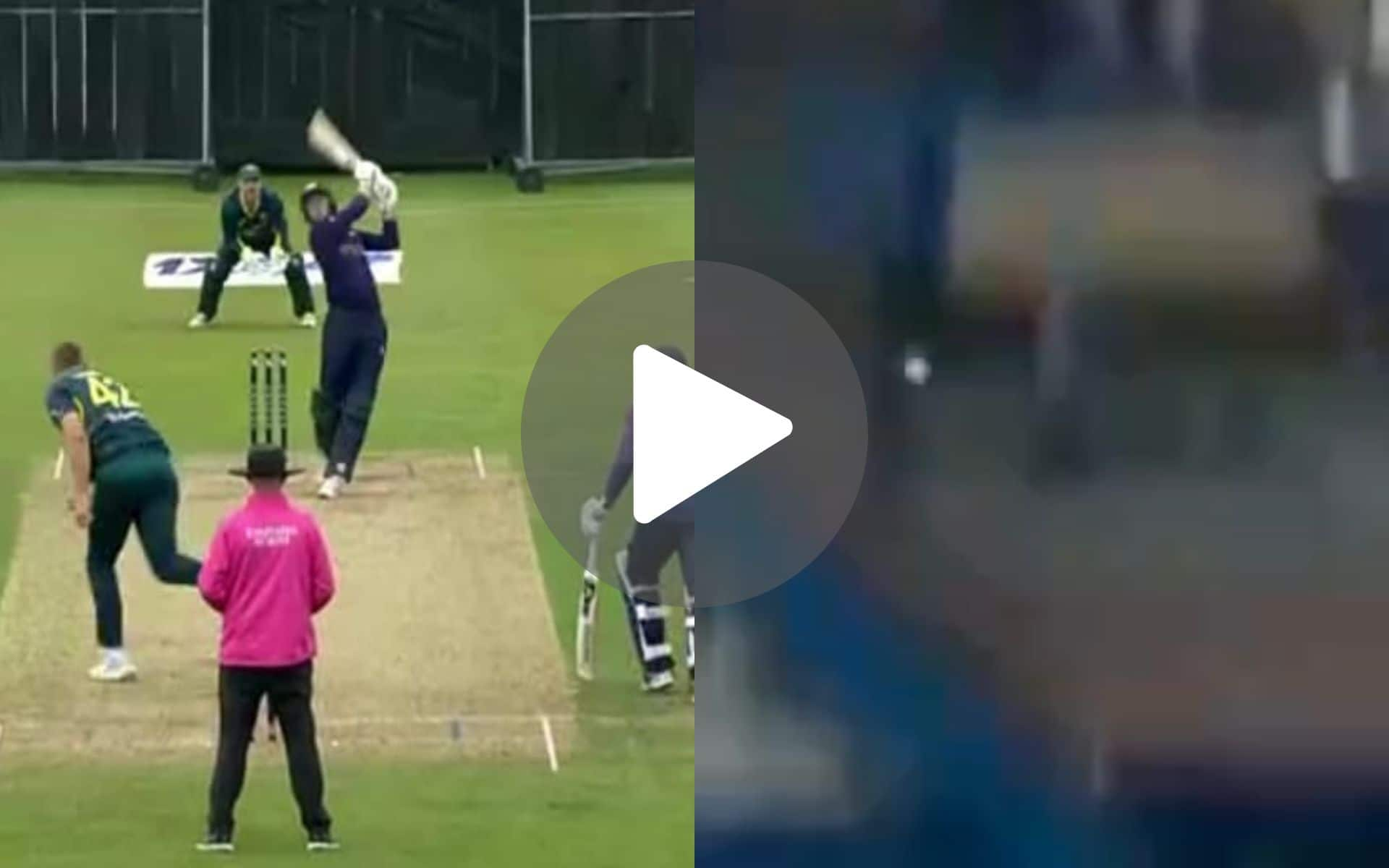 [Watch] Brandon McMullen Auditions For IPL 2025; Humbles RCB All-Rounder With An Audacious Shot